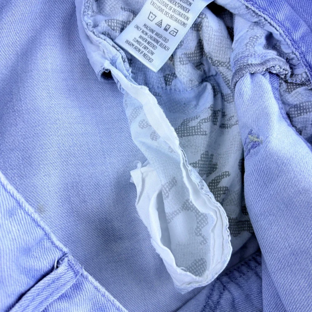 Robert Graham Jeans Mens 33 Light Wash Blue Stretch Denim Casual Designer Pants